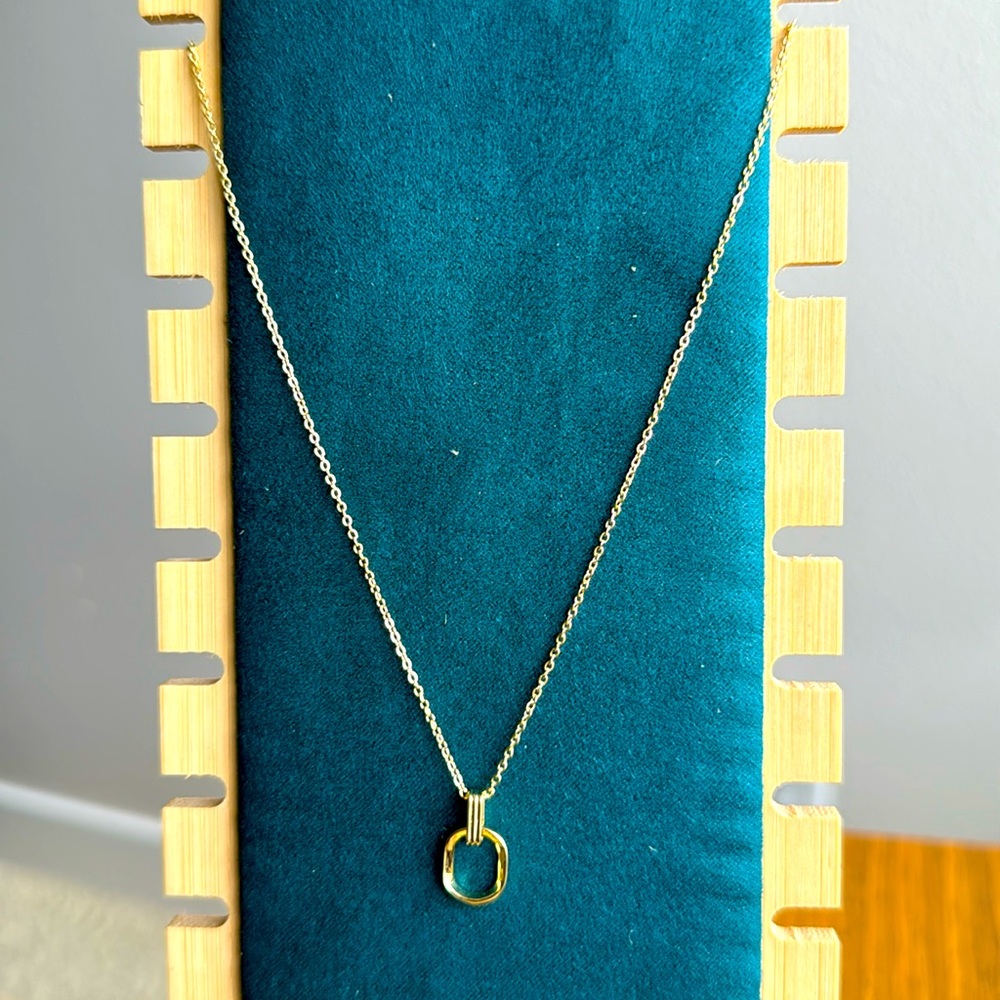 plated necklace, fashionable and simple